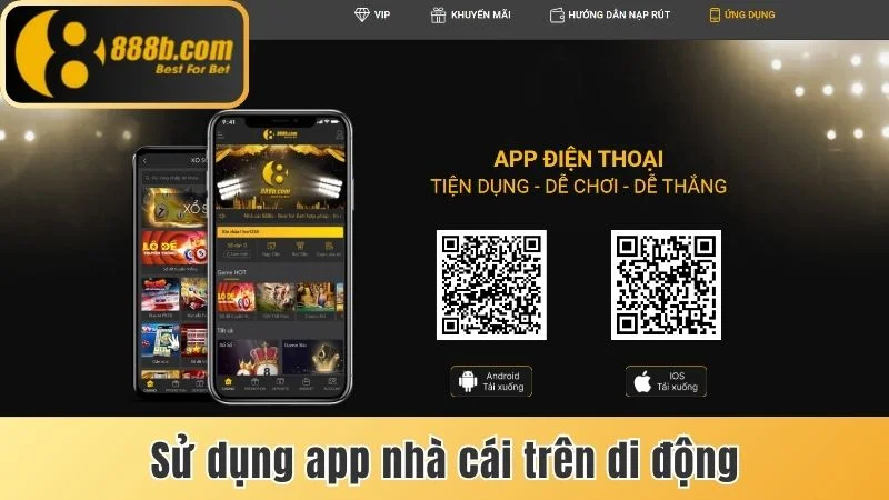 Dùng ứng dụng ngay trên thiết bị di động