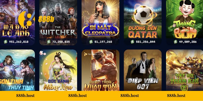 Nổ hũ 888b hấp dẫn mọi khía cạnh - Đã chơi là ghiền