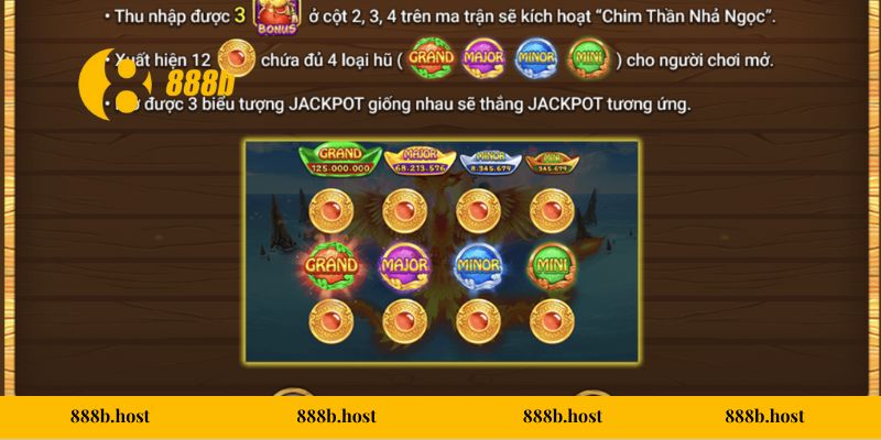 Kích hoạt tính năng nổ hũ để săn chim thần tại Ăn Khế Trả Vàng